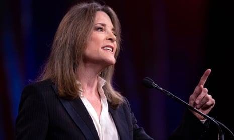 Marianne Williamson launched another bid for the presidency on Saturday. 