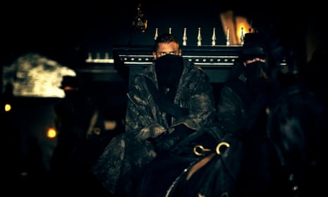 Gunpowder gangster … Tom Hardy as James Delaney. 