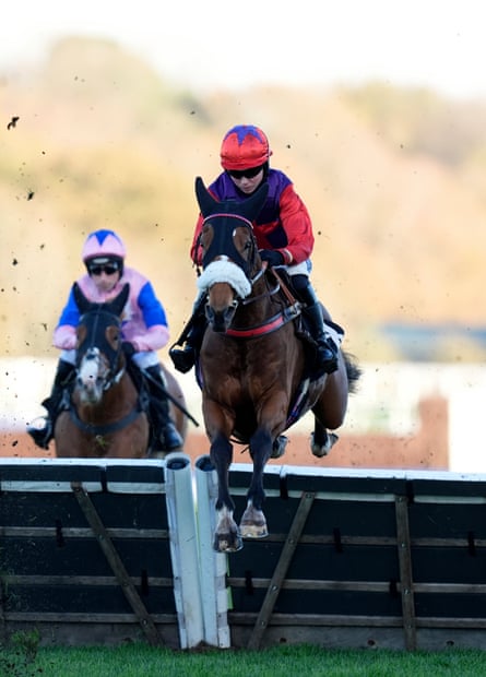 Bryony Frost on board Inner Success at Ascot on Friday