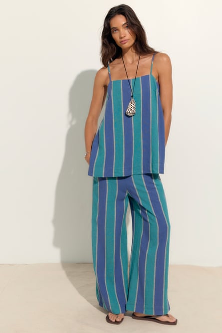 Striped co-ord