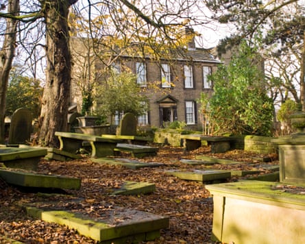 Family home … Haworth parsonage.