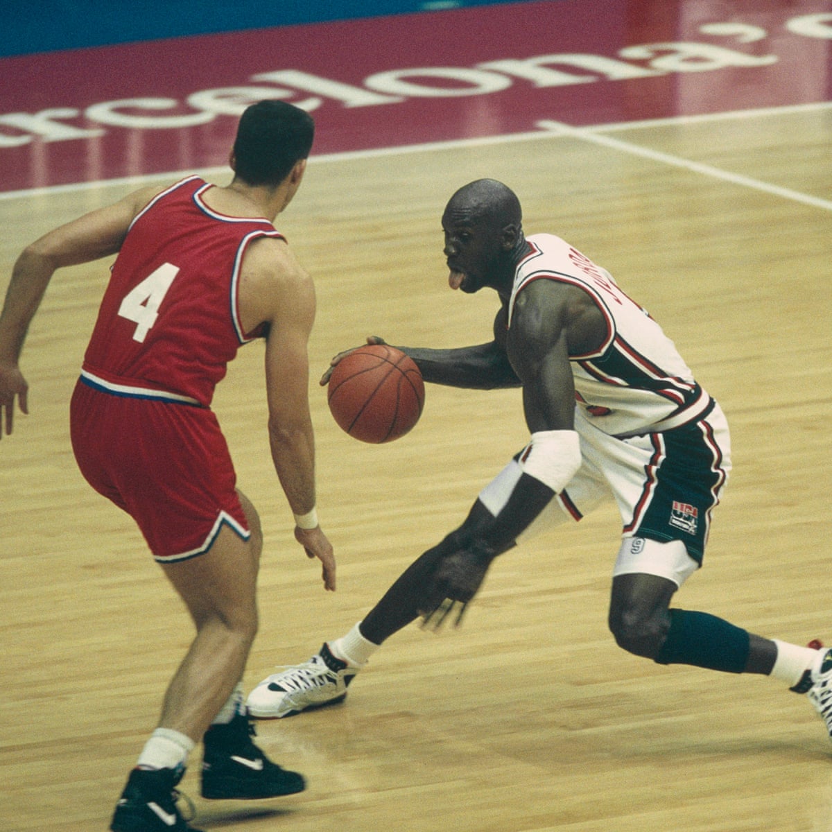 50 Stunning Olympic Moments No48 The Dream Team Win Gold In 1992 Olympic Games 12 The Guardian 50 Stunning Olympic Moments No48 The Dream Team Win Gold In 1992 Olympic Games 12 The Guardian