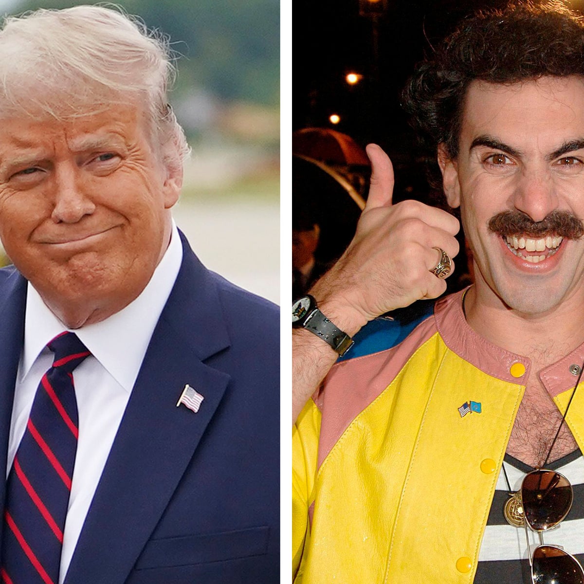 Borat Praises Donald Trump On Twitter Ahead Of New Film Borat The Guardian