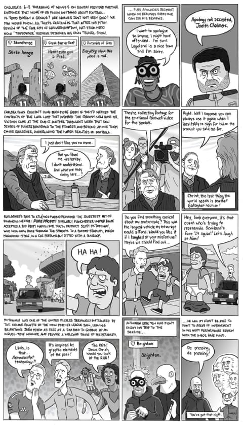 David Squires on ... the Premier League weekend, panel 1