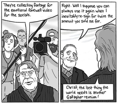 David Squires on ... the Premier League weekend, panel 4