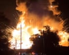 Huge fireball erupts at Sydney waste facility – video