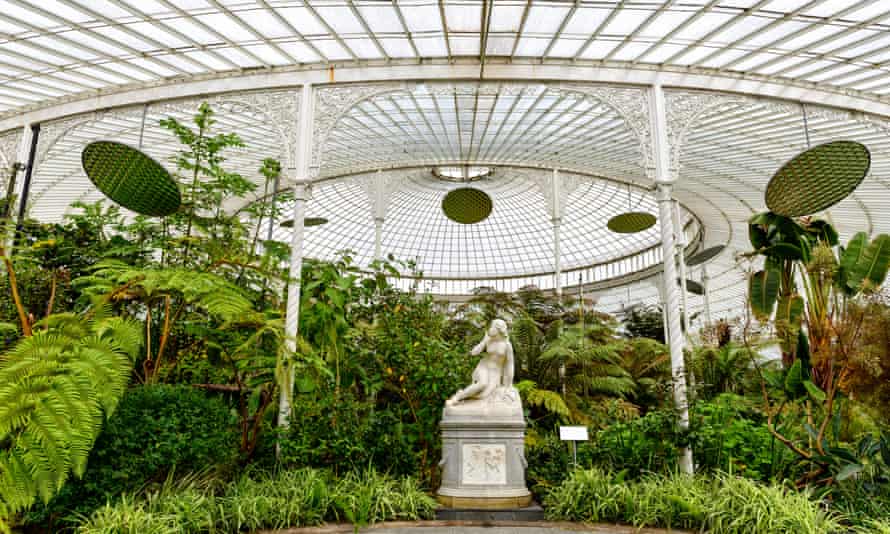 Kibble Palace serre aux jardins botaniques de Glasgow