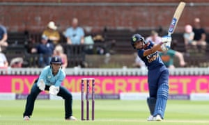 Harmanpreet Kaur in action.