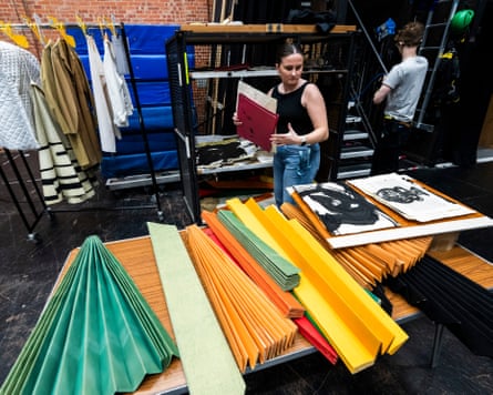 Behind the scenes during rehearsals for L’Orfeo by Monteverdi at Glyndebourne