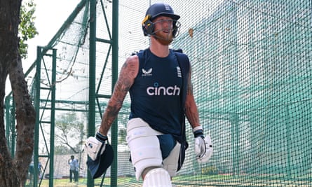 Ben Stokes in Hyderabad, said it was ‘particularly frustrating’ Bashir could not play after being picked for the tour last month.