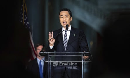 Envision AESC chief executive Shoichi Matsumoto