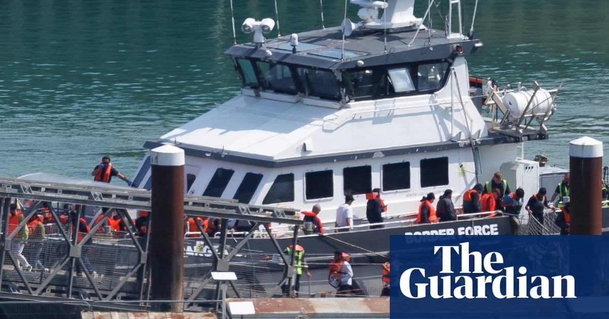 More than 100 people detained after arriving in small boats, says UK government