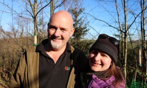 Woodland owners Steve and Tamara Davey.