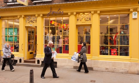 The Joules clothing shop store in Cambridge