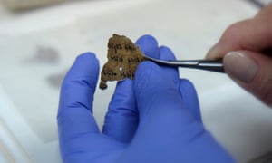 Image result for Museum of the Bible says five of its Dead Sea Scrolls fragments are forgeries