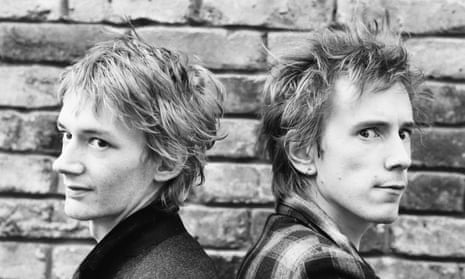 Post-punk pioneers … Keith Levene and John Lydon in 1981.