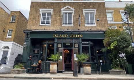 Island Queen pub, owned by Mitchells & Butlers