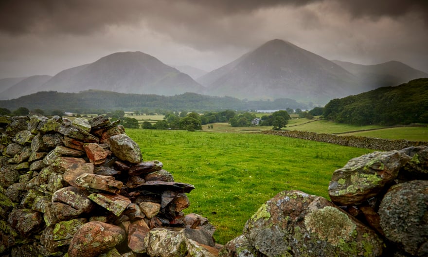 Looking towards the fells Whiteside and Grasmoor.