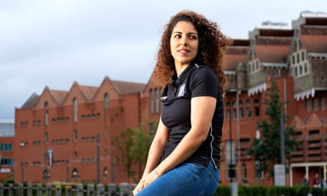 Sanaa Darawsha is studying a Fifa-run course at De Montfort University in Leicester which she hopes will provide her with the skills needed to empower women in her native Israel