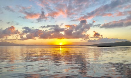 Hebridean sunrise.