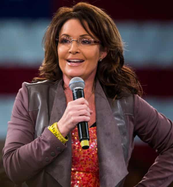 ‘The lamestream media’ ... Sarah Palin.