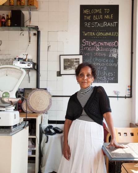 ‘I never, ever cook from recipe books, I just cook’: Shewa Hagos.