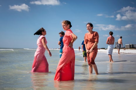 Amish girls on holiday at the beach: Dina Litovsky's best photograph | Art and design | The Guardian Amish girls on holiday at the beach: Dina Litovsky's best photograph | Art and design | The Guardian