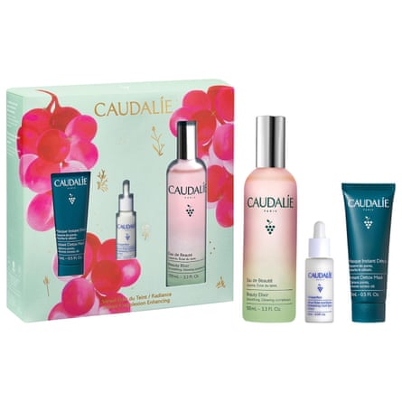 caudelie gift set displayed on a white background