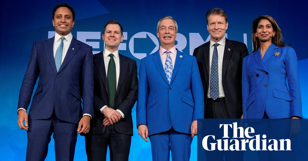 What do we know about Reform UK's frontbench team of four?