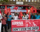 London bus drivers resume strike over heatwave working amid fears over air con deal