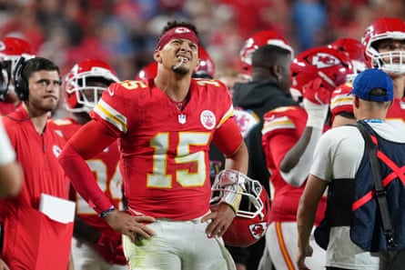 Patrick Mahomes’s Chiefs are 3-3 after their win over the Lions.