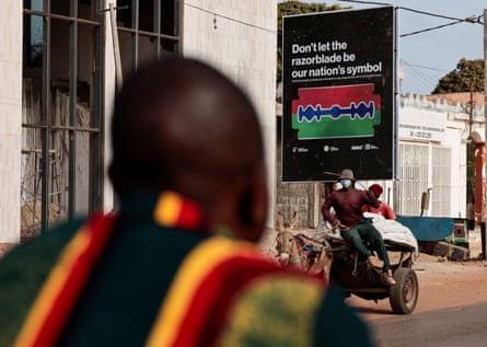 'Don't let the razor blade be our nation's symbol'