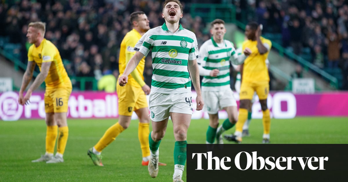 James Forrest scores two as Celtic beat Livingston to open gap at top