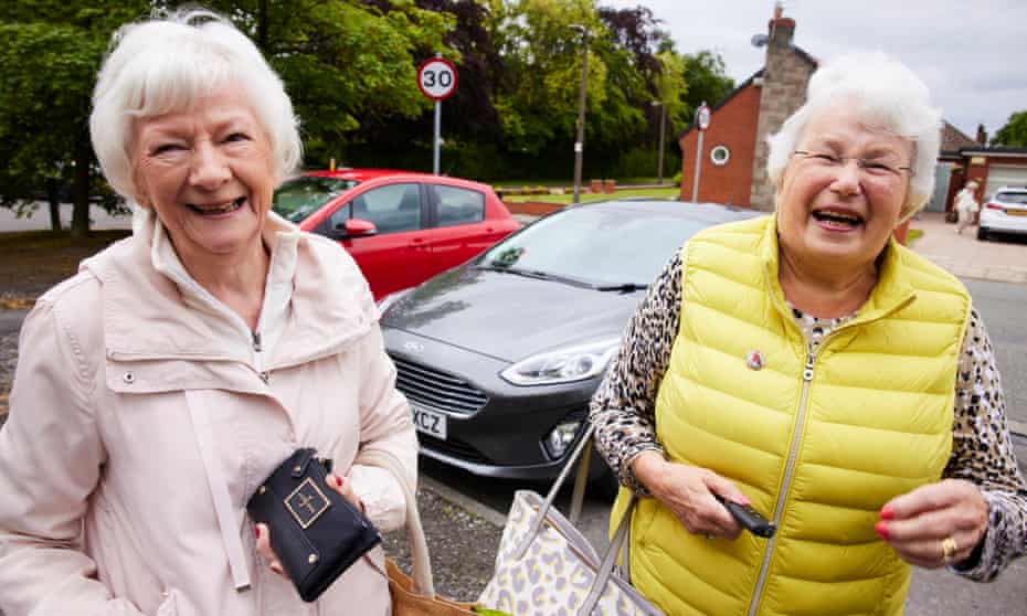 Mary Farrington (left) and Barbara Robinson, who live in the Bury North constituency