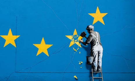 Banksy’s Brexit mural