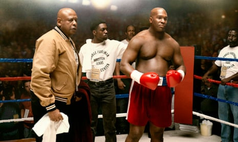 Forest Whitaker and Khris Davis in Big George Foreman.