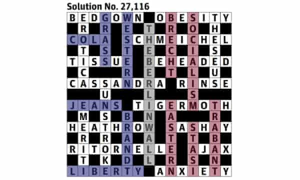 Crossword Roundup Russian Dutch And Double French Crosswords The Guardian - Wall In French Crossword