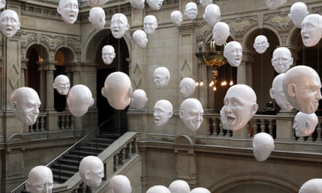 Expression – Heads by Sophie Cave, Kelvingrove Art Gallery and Museum, Scotland