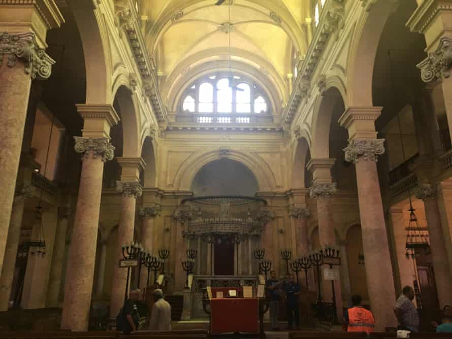 Alexandria synagogue restoration