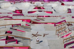 The American skateboarder Nyjah Huston
