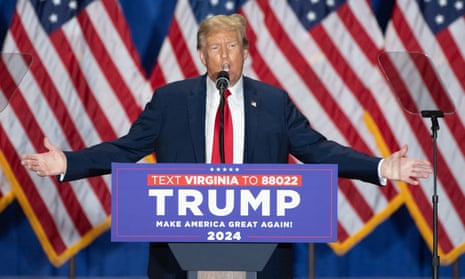 Donald Trump confuses Joe Biden and Barack Obama again at Virginia rally – video