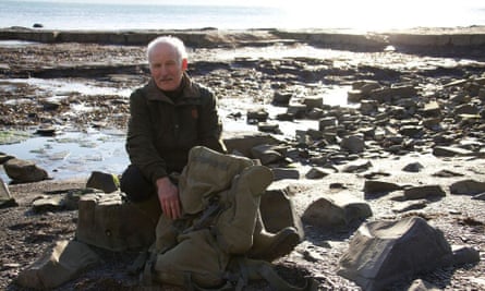 Former plumber and fossil expert Steve Etches