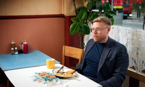 Rob Beckett at the Electric Cafe in West Norwood, south London