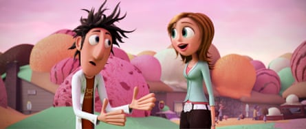 A still from Cloud With a Chance of Meatballs.
