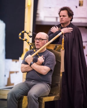 Rehearsals for English National Opera’s production of Akhnaten by Philip Glass, February 2016.