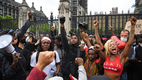 How London united for George Floyd and Black Lives Matter – video