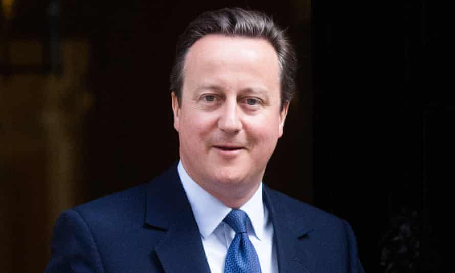 David Cameron leaving Downing Street in 2016.