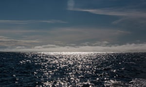 The Chukchi sea near Shishmaref, Alaska, is part of the Arctic Ocean.