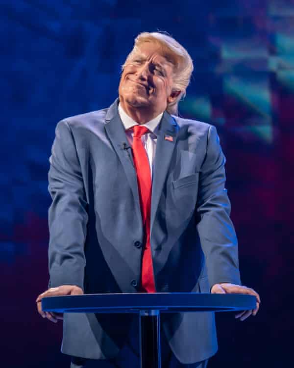 Bertie Carvel as Donald Trump.