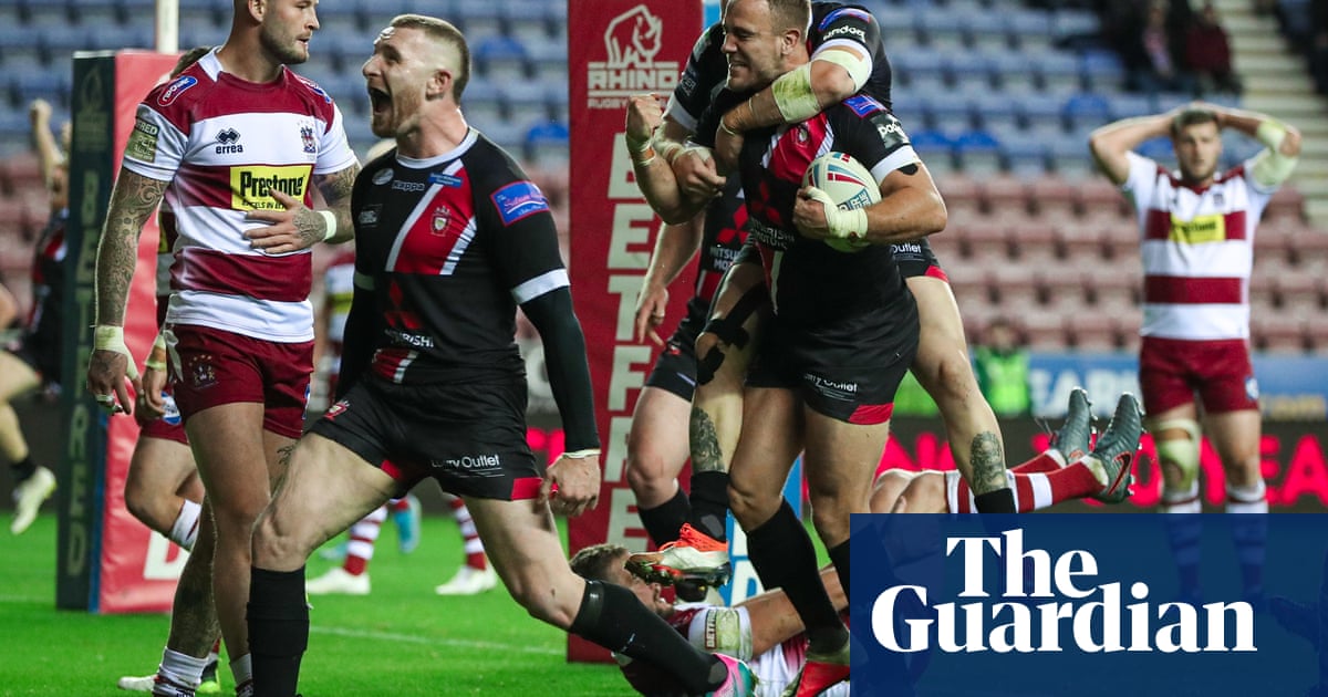 Lee Mossop and Salford thrash Wigan to claim shock place in Grand Final